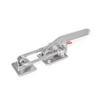 GN 852.3 Stainless Steel Latch Type Toggle Clamp with Safety Hook Heavy-Duty Type